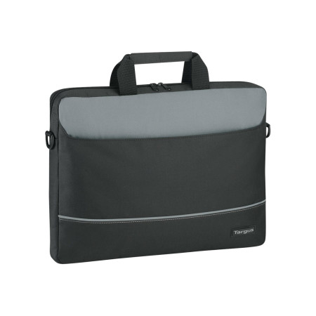 Targus | Intellect | Fits up to size 15.6 " | Messenger - Briefcase | Black/Grey | Shoulder strap