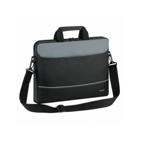 Targus | Intellect | Fits up to size 15.6 " | Messenger - Briefcase | Black/Grey | Shoulder strap