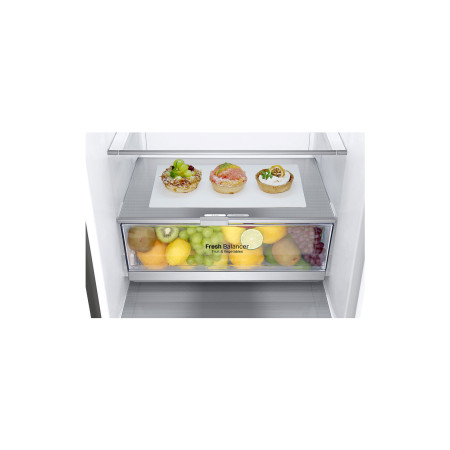 LG | Refrigerator | GBB72PZDMN | Energy efficiency class E | Free standing | Combi | Height 203 cm | No Frost system | Fridge ne