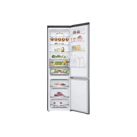 LG | Refrigerator | GBB72PZDMN | Energy efficiency class E | Free standing | Combi | Height 203 cm | No Frost system | Fridge ne