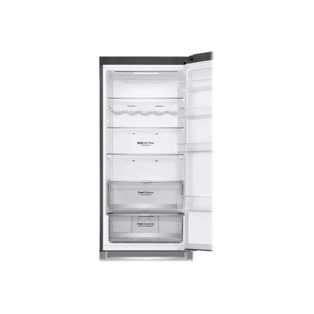 LG | Refrigerator | GBB72PZDMN | Energy efficiency class E | Free standing | Combi | Height 203 cm | No Frost system | Fridge ne