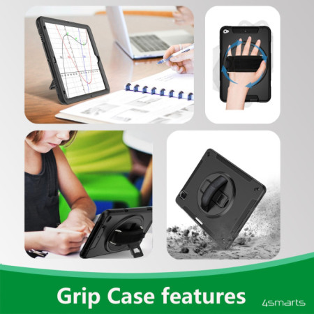 Rugged Case Grip for Apple iPad (10.Gen.) black