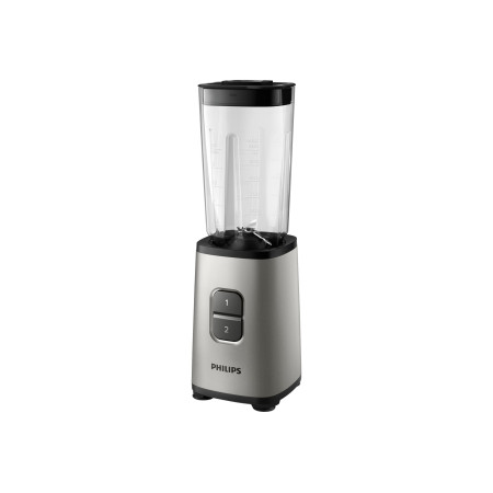 Philips Mini Blender | HR2604/80 Daily Collection | Tabletop | 350 W | Jar material Plastic/Glass | Jar capacity 0.6+0.6 L | Ice