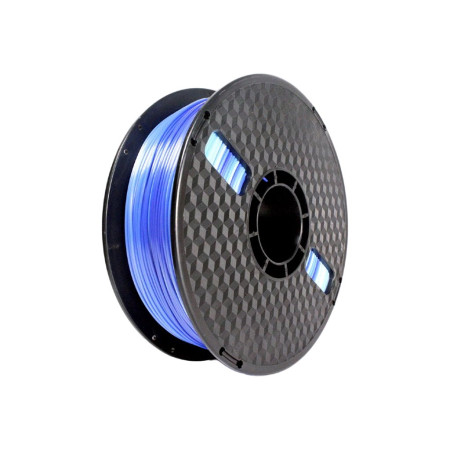 Flashforge Filament, PLA Silk Ice | 3DP-PLA-SK-01-ICE | 1.75 mm diameter, 1kg/spool | Ice blue + Dark blue