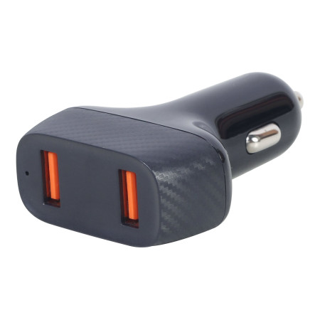 Gembird | 2-port USB Car Fast Charger | TA-U2QC3-CAR-01