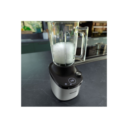 Philips Blender | HR3760/00 | Tabletop | 1500 W | Jar material Glass | Jar capacity 1.8 L | Ice crushing | Stainless Steel/Black