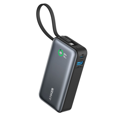 Anker 545 Nano Power Bank | A1259G11 | 10000 mAh | Black