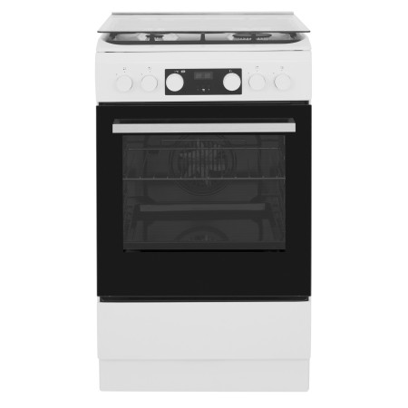 Whirlpool Cooker | WS5G8CHW/E/1 | Hob type Gas | Oven type Electric | White | Width 50 cm | LED | Depth 60 cm | 60 L