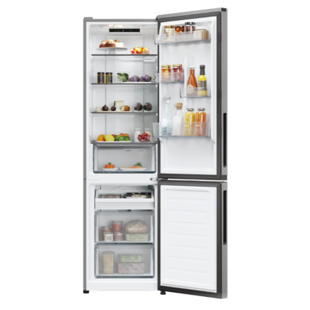 Candy Refrigerator | CNCQ2T518EX | Energy efficiency class E | Free standing | Combi | Height 182.5 cm | No Frost system | Fridg