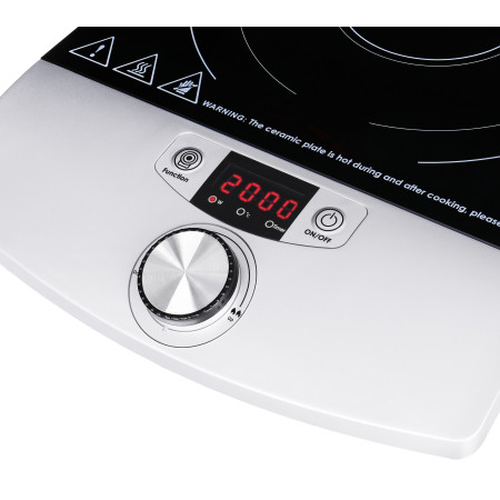 Camry Cooker Induction | CR 6515 | Number of burners/cooking zones 1 | Black/Silver | Induction