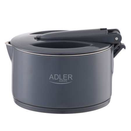 Adler Silicon Travel Kettle | AD 1377 | Travel Kettle | 600 W | 0.6 L | Silicon | Grey