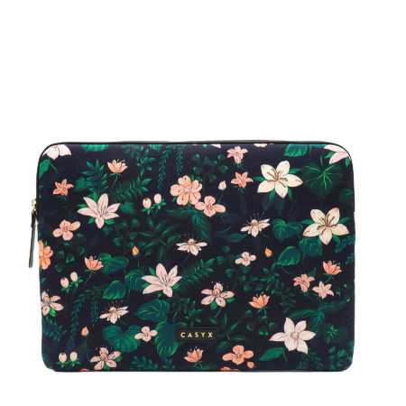 Casyx | SLVS-000021 | Casyx for MacBook | Fits up to size 13 /14 " | Sleeve | Glowing Forest | Waterproof