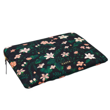 Casyx | SLVS-000021 | Casyx for MacBook | Fits up to size 13 /14 " | Sleeve | Glowing Forest | Waterproof