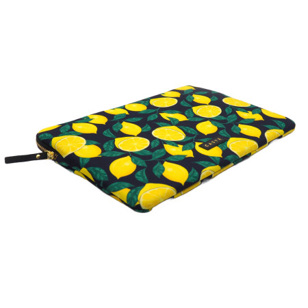 Casyx | SLVS-000002 | Casyx for MacBook | Fits up to size 13 /14 " | Sleeve | Midnight Lemons | Waterproof