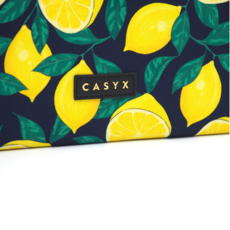 Casyx | SLVS-000002 | Casyx for MacBook | Fits up to size 13 /14 " | Sleeve | Midnight Lemons | Waterproof