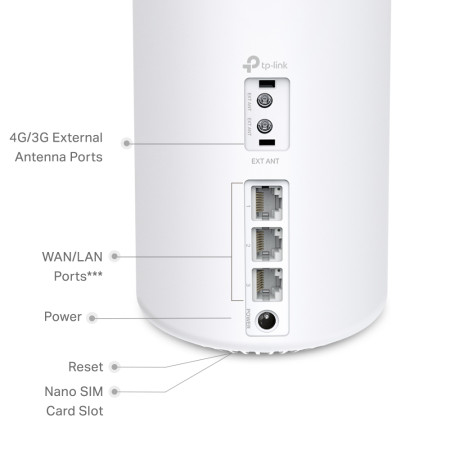 TP-LINK Deco X10-4G(1-pack) 4G+ AX1500 Whole Home Mesh Wi-Fi 6 Router | TP-LINK 4G+ AX1500 Whole Home Mesh Wi-Fi 6 Router | Deco