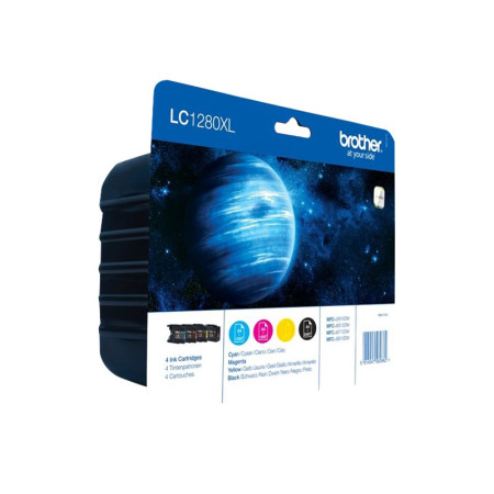 Brother Multipack | LC1280XL | Ink Cartridge | Magenta, Cyan, Yellow, Black