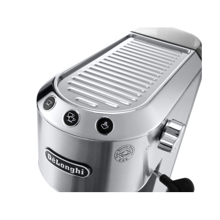 Delonghi Dedica Espresso Coffee Maker EC685.M Pump pressure 15 bar Built-in milk frother Semi-automatic 1300 W Inox