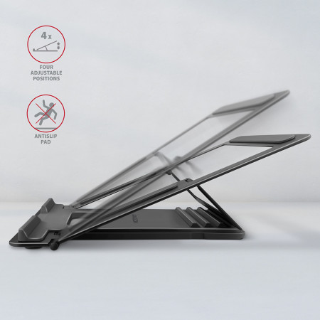 AXAGON | Notebook stand STND-L | Height adjustment | 10-16 " | Black