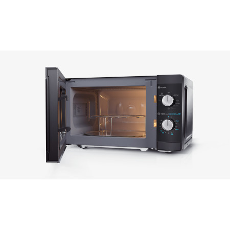 Sharp | Microwave Oven with Grill | YC-MG01E-B | Free standing | 800 W | Grill | Black