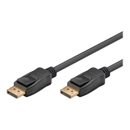 Goobay | Connector Cable 1.2 | Black | Displayport | 3 m