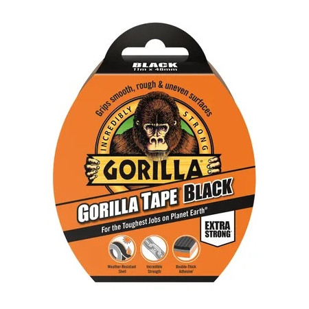 Gorilla | Tape Black, 48mm x 11m