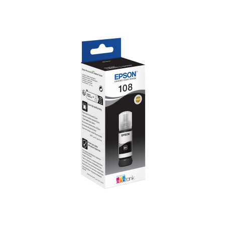 Epson 108 EcoTank | Ink Bottle | Black