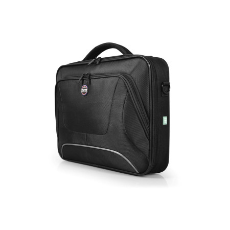 PORT DESIGNS | Courchevel | Fits up to size 17.3 " | Messenger - Briefcase | Black | Shoulder strap