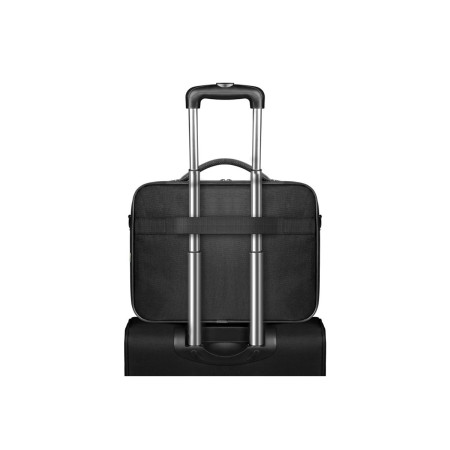 PORT DESIGNS | Courchevel | Fits up to size 17.3 " | Messenger - Briefcase | Black | Shoulder strap