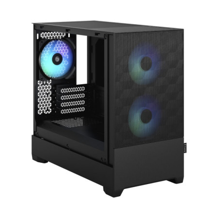 Fractal Design | Pop Mini Air RGB | Side window | Black TG Clear Tint | mATX, Mini ITX | Power supply included No | ATX