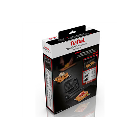 TEFAL | Waffle Plates | XA724810 | Black