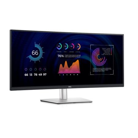 Dell | Monitor | P3424WE | 34 " | IPS | 21:9 | 60 Hz | 5 ms | 300 cd/m | HDMI ports quantity 1 | Black