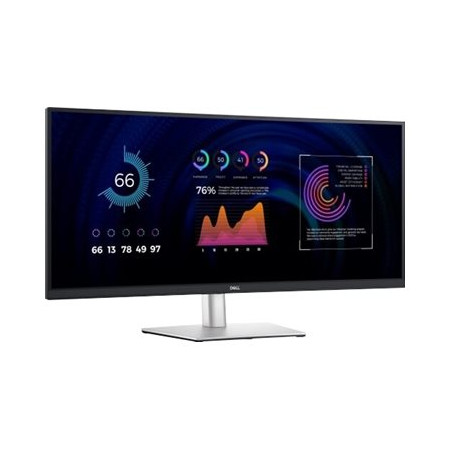 Dell | Ultrawide Curved Monitor | P3424WE | 34 " | IPS | WQHD | 21:9 | 60 Hz | 5 ms | 3440 x 1440 | 300 cd/m | HDMI ports quanti