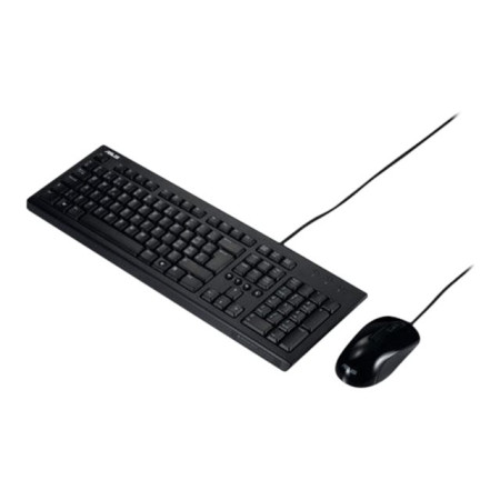 Asus U2000 | Keyboard and Mouse Set | Wired | US | Black