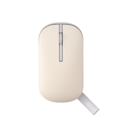 Asus Marshmallow Mouse | MD100 | Mouse | 2.4 GHz, Bluetooth | Beige