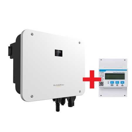 SUNGROW | Inverter Hybrid SH20T-V11_S 20kW 3MPPT + DTSU666-20 Smart Meter with 3x100A CT clamps | ASH00145