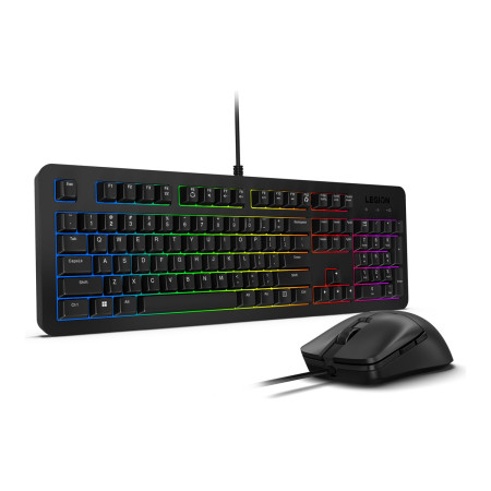 Lenovo Legion KM310 RGB | Gaming Keyboard and Mouse Set | Wired | US English | Black