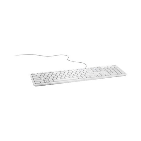 Dell | KB216 | Multimedia | Wired | EN | White | USB