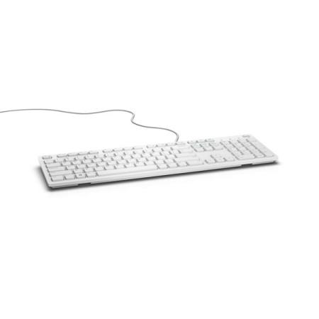 Dell | KB216 | Multimedia | Wired | EN | White | USB