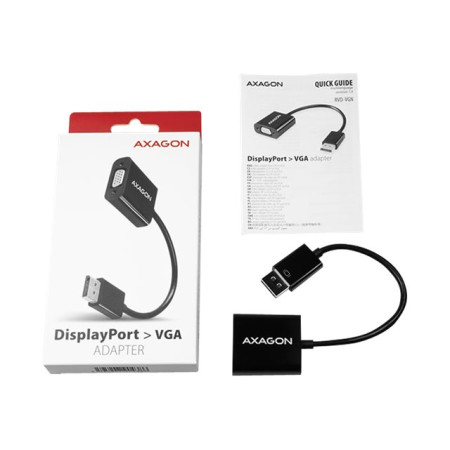 AXAGON | RVD-VGN DisplayPort - VGA Adapter | 0.15 m