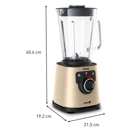 TEFAL | Blender | PerfectMix+ BL871A31 | Tabletop | 1200 W | Jar material Glass | Jar capacity 1.5 L | Ice crushing | Gold