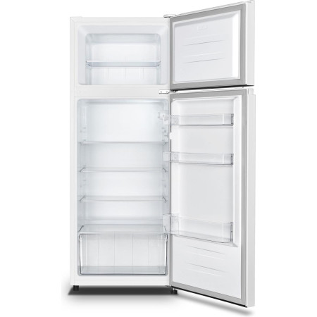 Gorenje Refrigerator | RF4142PW4 | Energy efficiency class E | Free standing | Combi | Height 143.6 cm | Fridge net capacity 165