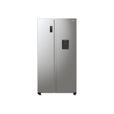 Gorenje Refrigerator | NRR9185EAXLWD | Energy efficiency class E | Free standing | Side by side | Height 178.6 cm | No Frost sys