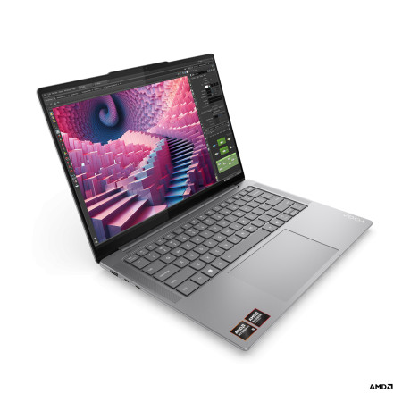 Lenovo Yoga Pro 7 14ASP9 | Luna Grey | 14.5 " | OLED | 2.8K | 2880 x 1800 pixels | Glossy | AMD Ryzen AI 9 | 365 | 32 GB | Solde