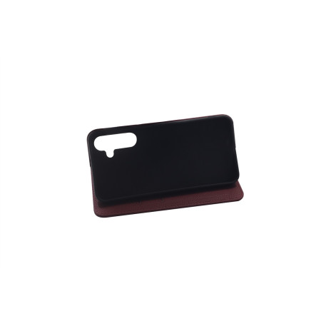 JM STAND FLIP CASE for Galaxy A16, Burgundy