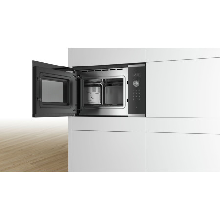 Bosch | Microwave Oven | BFL554MS0 | Built-in | 31.5 L | 900 W | Stainless steel