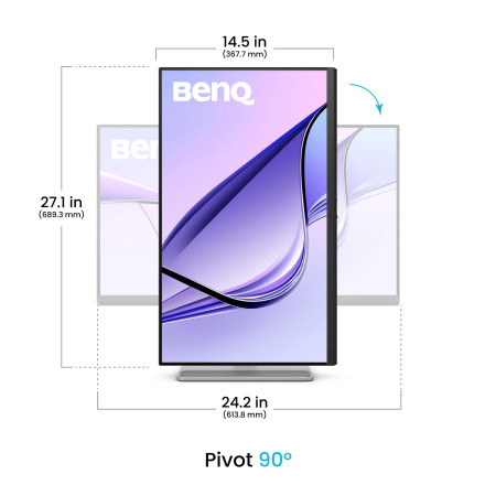 Benq MA270U | 27 " | IPS | 16:9 | 60 Hz | 5 ms | 3840 x 2160 pixels | 400 cd/m | HDMI ports quantity 2