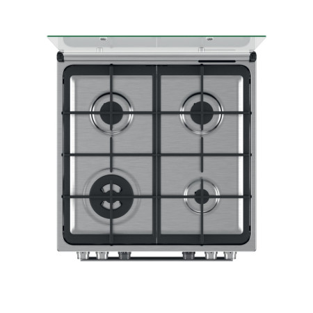 Whirlpool Cooker | WS68G8CHX/E/1 | Hob type Gas | Oven type Electric | Stainless Steel | Width 60 cm | Digital | Depth 60 cm | 7