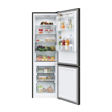 Candy | Refrigerator | CCT3L517EB | Energy efficiency class E | Free standing | Combi | Height 176 cm | No Frost system | Fridge