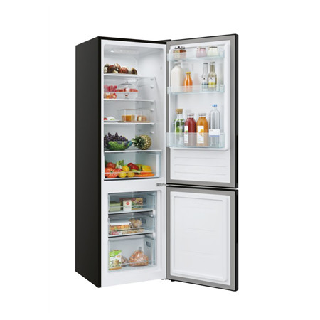 Candy | Refrigerator | CCT3L517EB | Energy efficiency class E | Free standing | Combi | Height 176 cm | No Frost system | Fridge